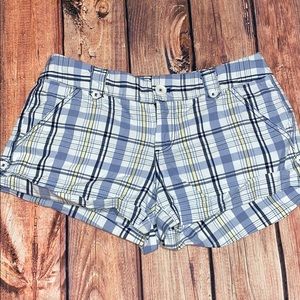 Plaid shorts